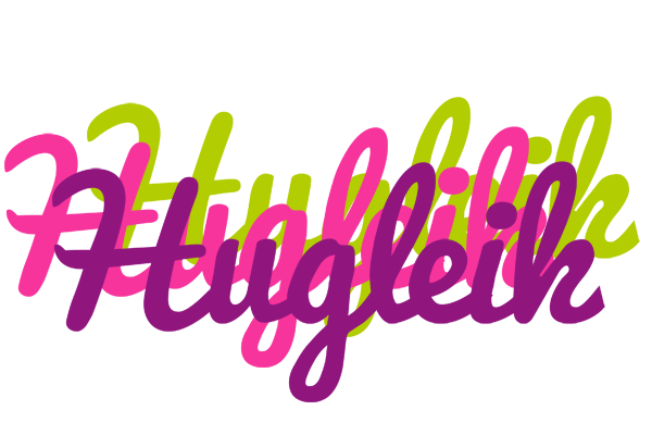 Hugleik flowers logo