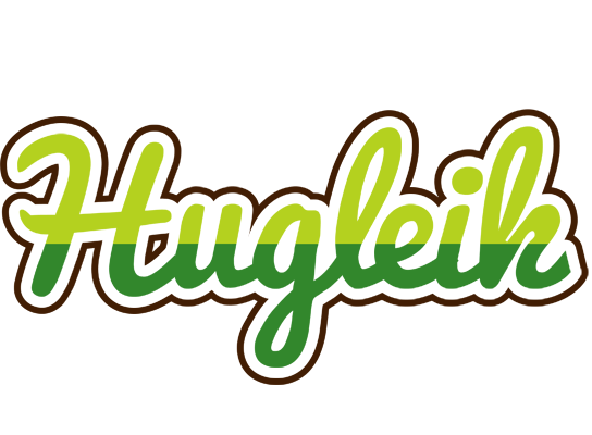 Hugleik golfing logo
