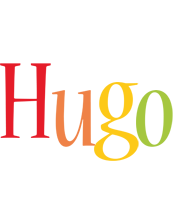 Hugo birthday logo