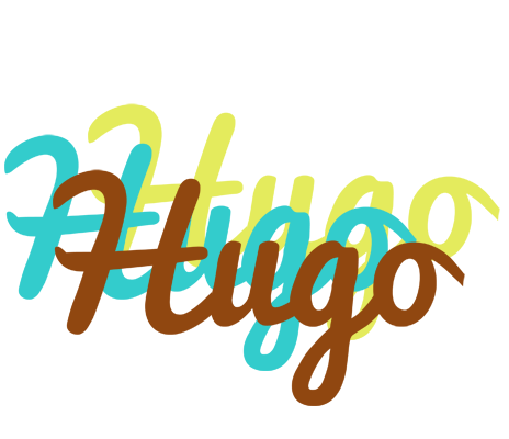 Hugo cupcake logo