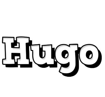 Hugo snowing logo