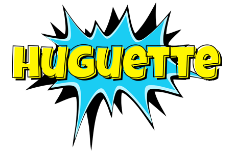 Huguette amazing logo