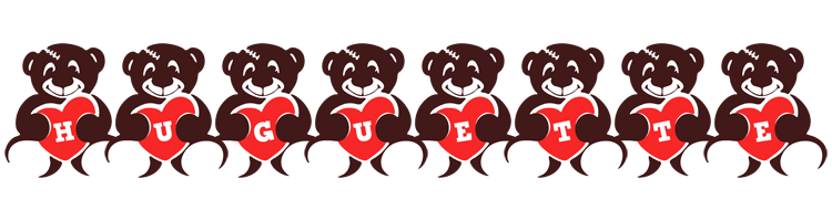 Huguette bear logo