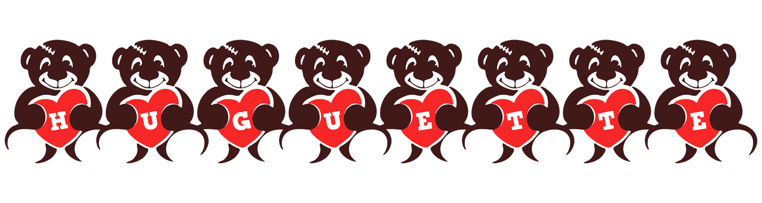 Huguette bear logo