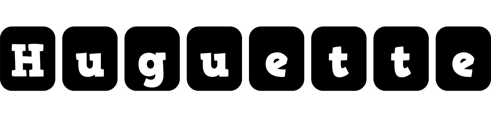 Huguette box logo
