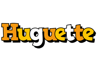 Huguette cartoon logo