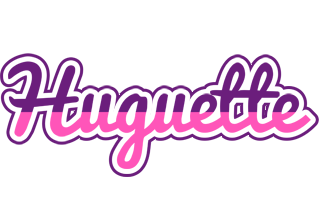 Huguette cheerful logo