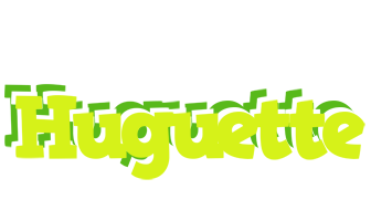 Huguette citrus logo