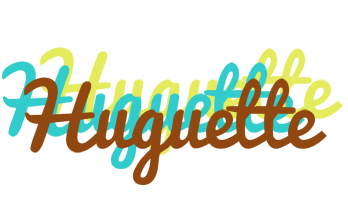 Huguette cupcake logo