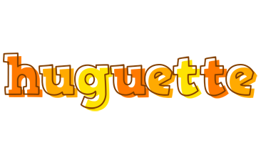 Huguette desert logo