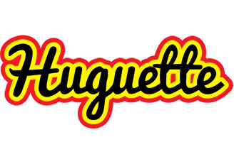 Huguette flaming logo