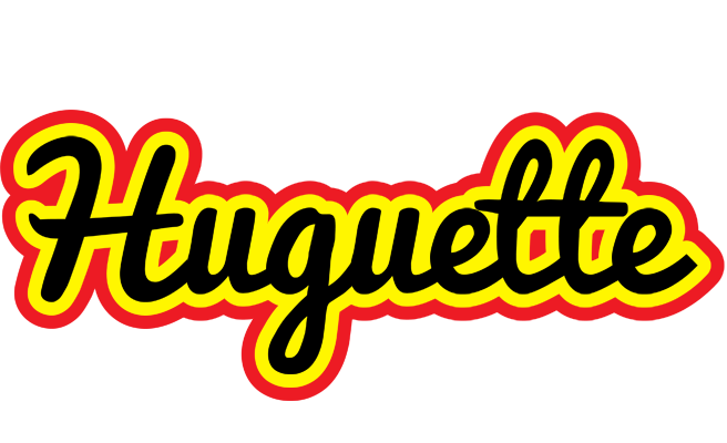 Huguette flaming logo