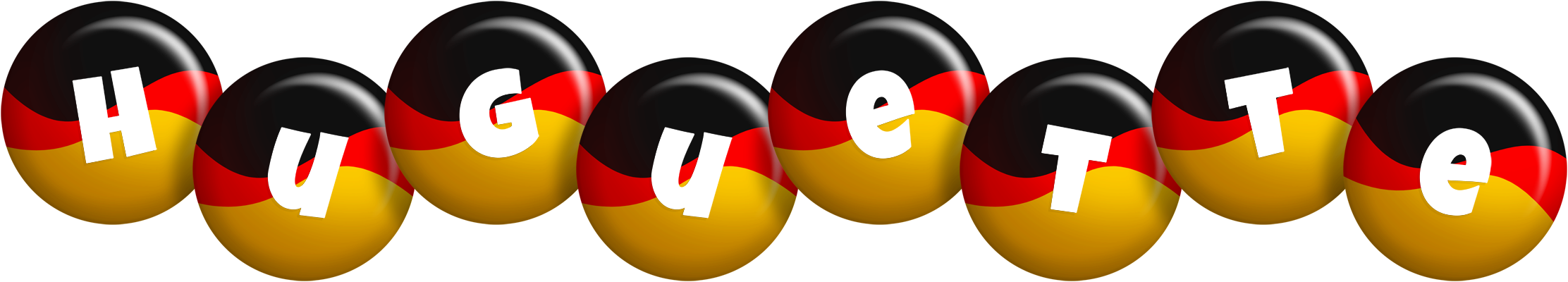 Huguette german logo