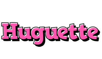 Huguette girlish logo