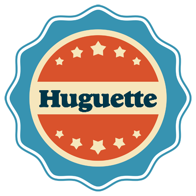 Huguette labels logo