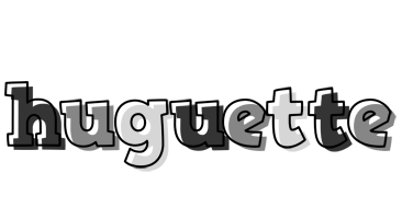 Huguette night logo