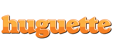 Huguette orange logo