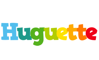 Huguette rainbows logo