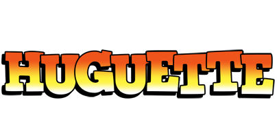 Huguette sunset logo