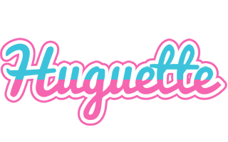 Huguette woman logo