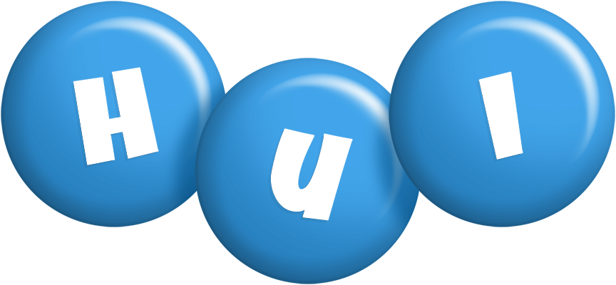 Hui candy-blue logo
