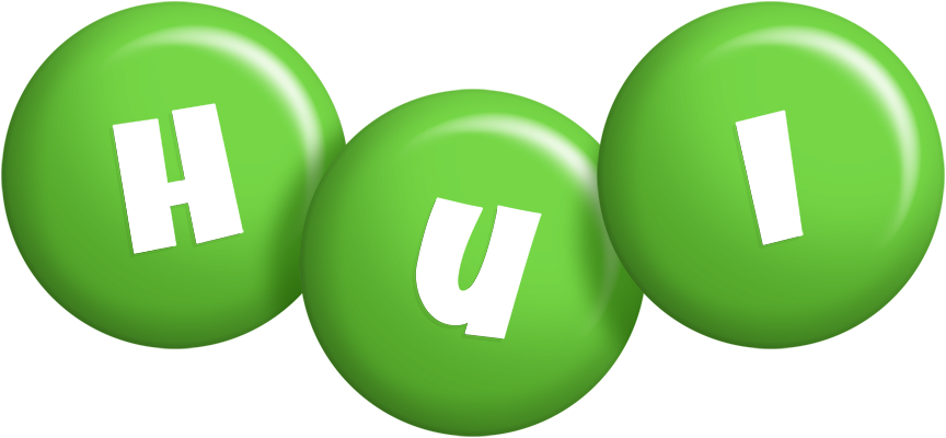 Hui candy-green logo