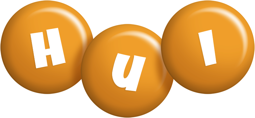 Hui candy-orange logo