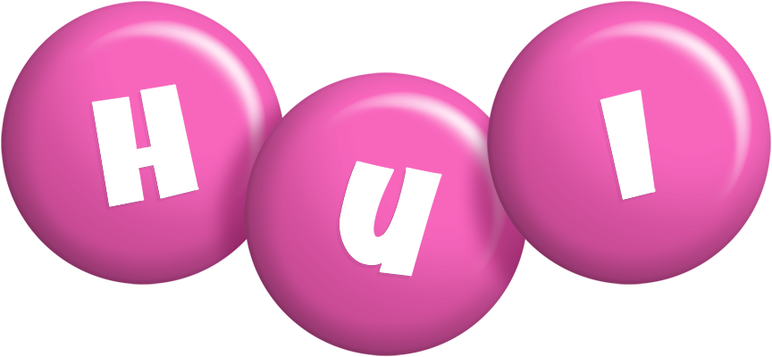 Hui candy-pink logo