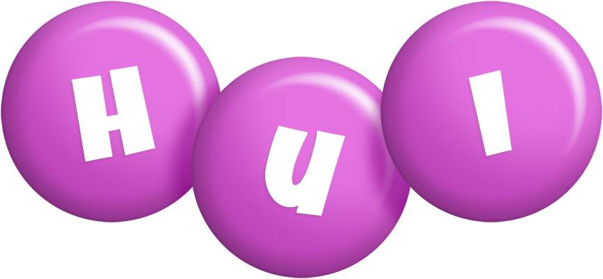 Hui candy-purple logo
