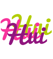 Hui flowers logo