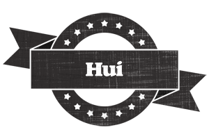 Hui grunge logo