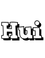 Hui snowing logo