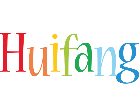 Huifang birthday logo