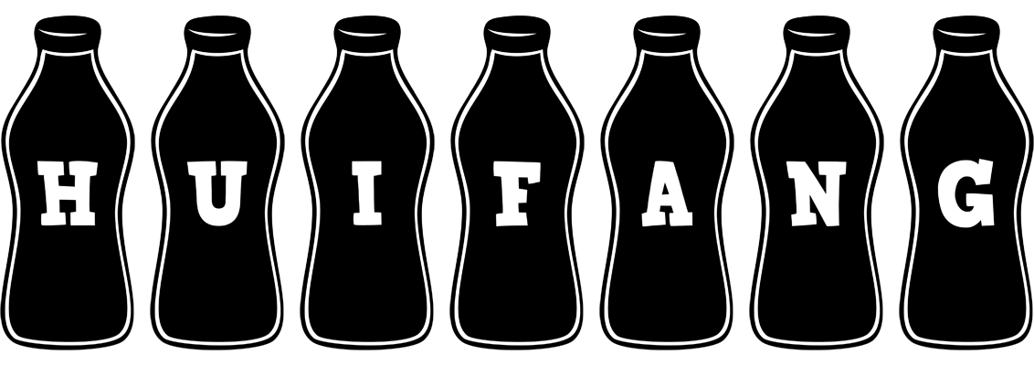Huifang bottle logo