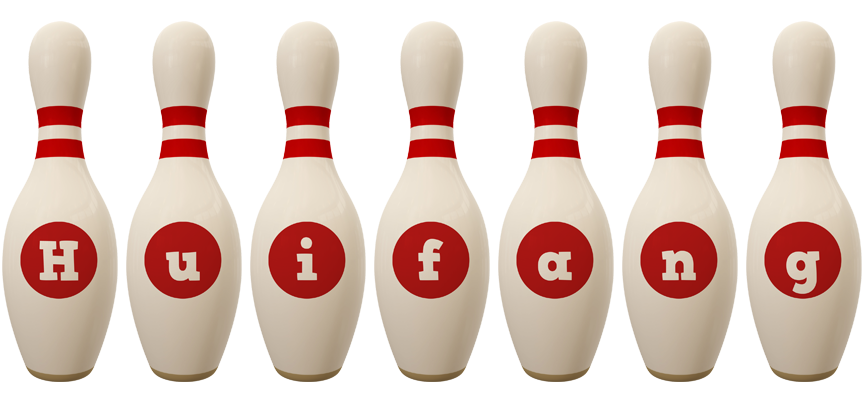 Huifang bowling-pin logo