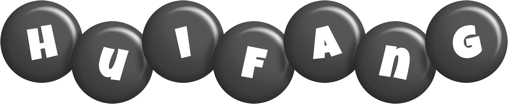 Huifang candy-black logo