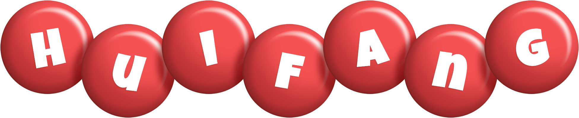 Huifang candy-red logo