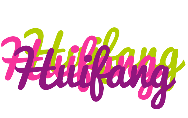 Huifang flowers logo