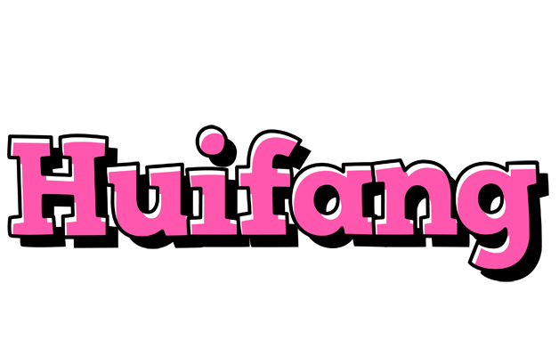 Huifang girlish logo