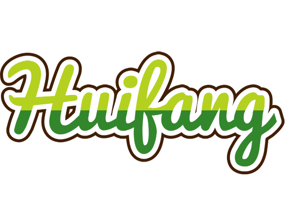 Huifang golfing logo