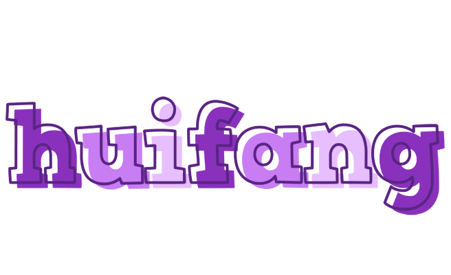 Huifang sensual logo