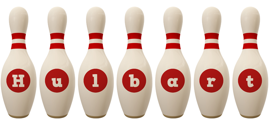 Hulbart bowling-pin logo