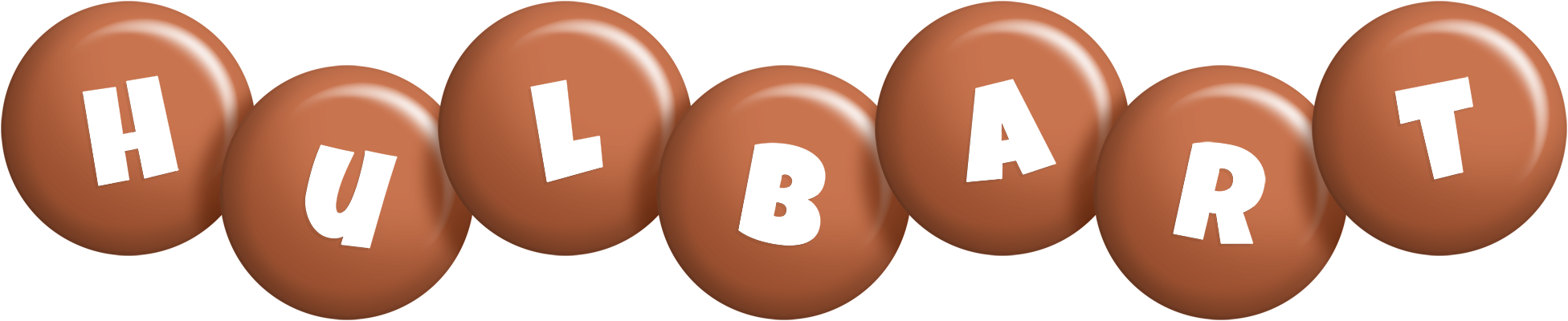 Hulbart candy-brown logo