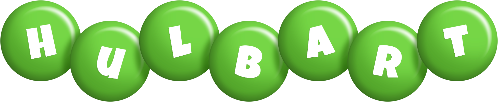 Hulbart candy-green logo