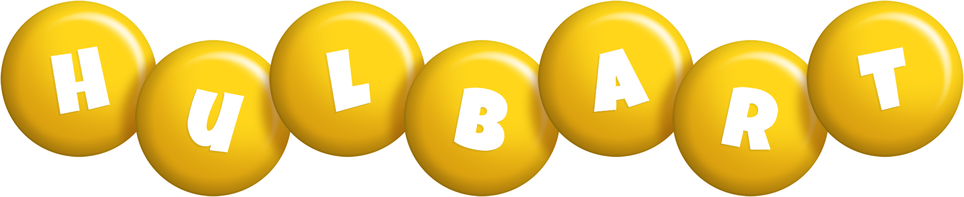 Hulbart candy-yellow logo
