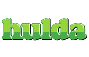 Hulda apple logo