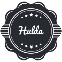 Hulda badge logo