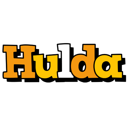 Hulda cartoon logo