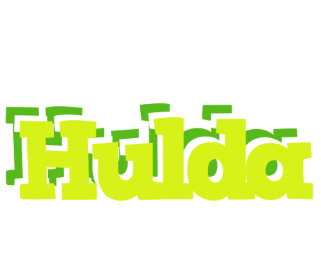 Hulda citrus logo