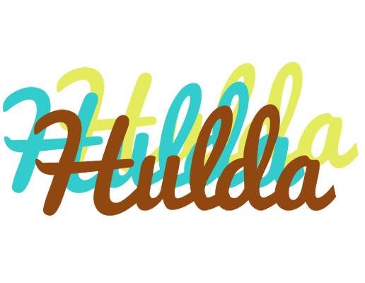 Hulda cupcake logo